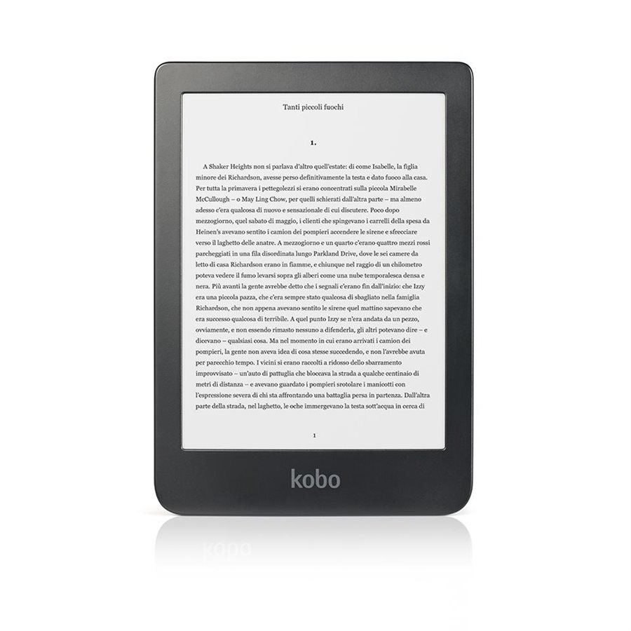 photo Kobo Clara HD Touch screen 8GB Wi-Fi Nero lettore eReader Ricondizionato