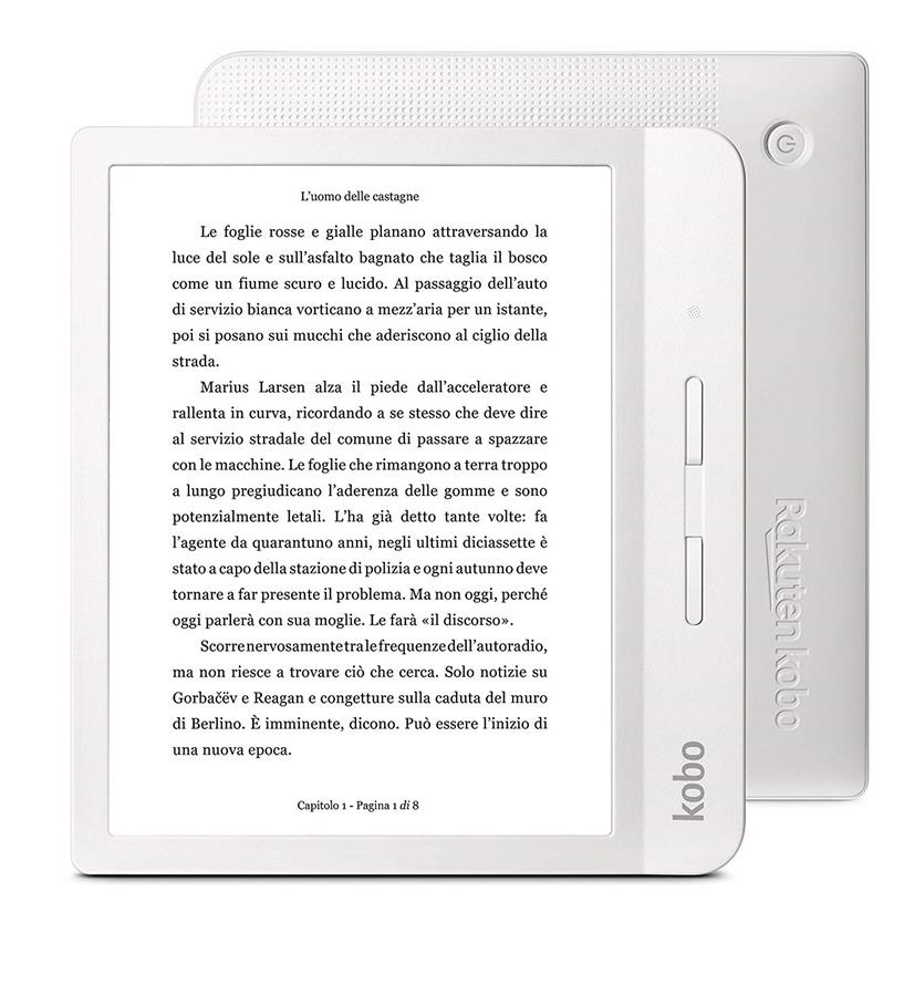photo Kobo Libra H2O lettore e-book Touch screen 8 GB Wi-Fi Bianco N873KUWHKEP