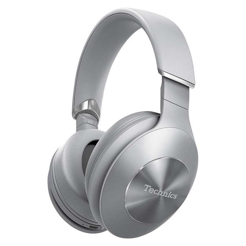photo Technics EAH-F70N Cuffie a Padiglione Bluetooth Noise Cancelling Premium, Hi-Res Audio Silver
