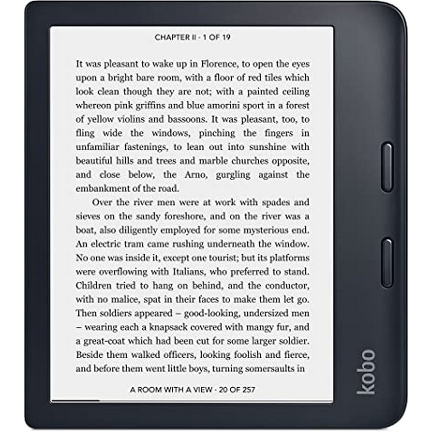 photo Kobo Libra 2 eReader Touchscreen impermeabile da 7'' Antiriflesso 32GB Memoria Black