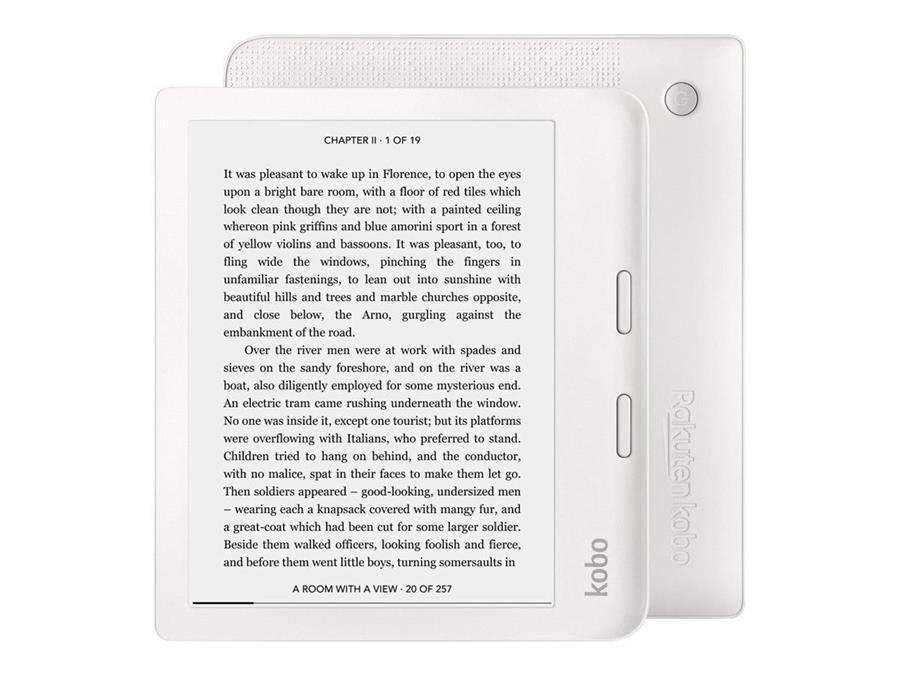 photo Kobo Libra 2 eReader Touchscreen impermeabile da 7'' Antiriflesso 32GB Memoria White