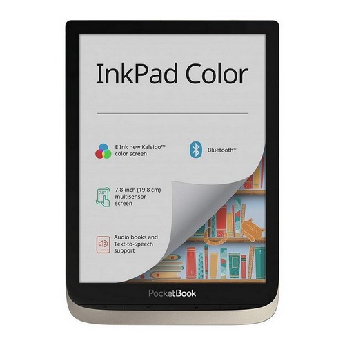 POCKETBOOK PocketBook - Lettore e-book''InkPad Color'' 16 GB di memoria 7,8 pollici E-Ink New Kaleido
